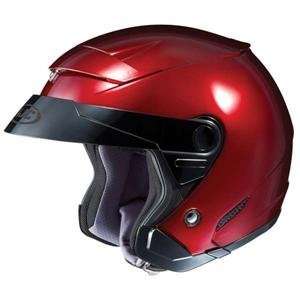  HJC FS 3 Solid Helmet   Small/Metallic Wine Automotive