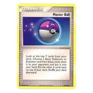  Pokemon   Master Ball (78)   EX Power Keepers Toys 