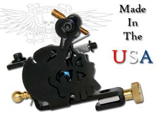 Tattoo Skull Machine Gun Shader Custom 8 wrap NIB USA  