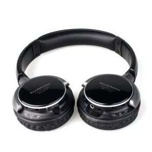   Headphone with Built in  Player and FM Radio (Black) Electronics