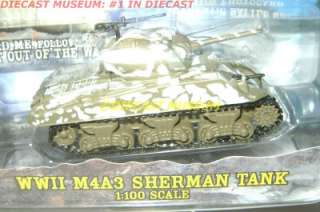 WWII M4A3 SHERMAN TANK MILITARY MUSCLE DIECAST JL RARE  