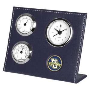  Marquette Golden Eagles NCAA Weather Station Desk Clock 