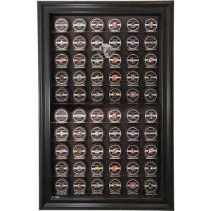 Chicago Blackhawks 60 Puck Cabinet Style Display Case 