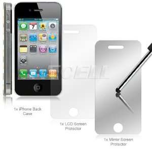   VINTAGE VINYL DISK CASE & LCD PROTECTOR FOR iPHONE 4 4S Electronics