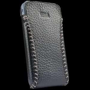 158074 Sarach Ultraslim Leather Pouch for iPhone 4 & 4S   Holster 