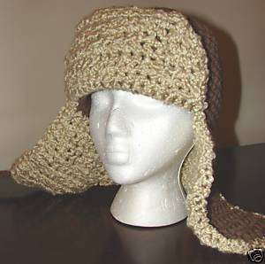 Handmade Crochet Lumberjack Hat  