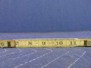 Vintage 24 Folding Wooden Ruler I63  