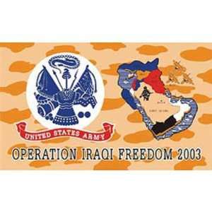  U.S. Army Operation Iraqi Freedom 2003 Flag 3ft x 5ft 