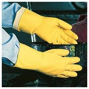 Marigold Triple Dipped Nitrile Over Latex Gloves, X Large  