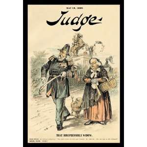  Judge Magazine That Irrepressible Widow 20x30 Poster 