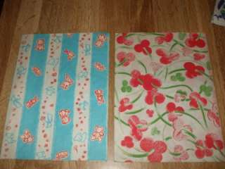 Vintage Box Of 1940s /50s Gift Wrap~10 Sheets~Cards& Ribbon  