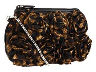 NEW BRIGHTON RENAISSANCE ROSE Handbag Cheeta Print Design wLong Chain 