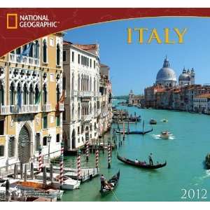  2012 Italy   National Geographic Wall calendar [Calendar 