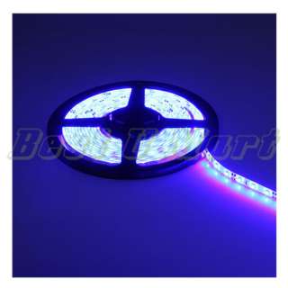 NEW Blue LED Strip light SMD 3528 60 LEDs/M 5M Waterproof Super Bright 