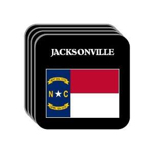  US State Flag   JACKSONVILLE, North Carolina (NC) Set of 4 