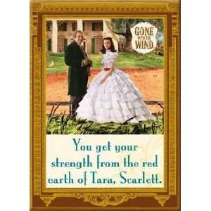  Gone With The Wind Scarlett Strength Magnet 29260GW 