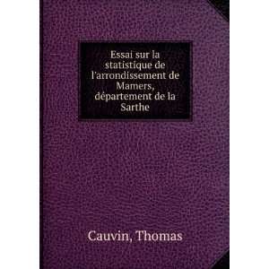   de Mamers, dÃ©partement de la Sarthe Thomas Cauvin Books