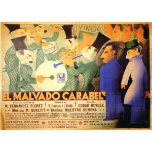  Malvado Carabel, El Poster Movie Spanish 27x40