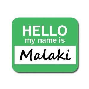  Malaki Hello My Name Is Mousepad Mouse Pad