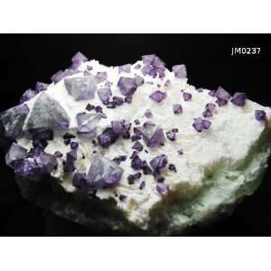  Fluorite Octahedrons on Immaculate Matrix Arts, Crafts & Sewing