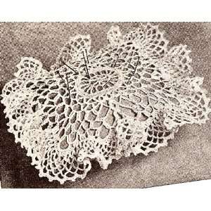  Vintage Crochet PATTERN to make   Doily Sachet Pin Cushion 