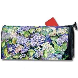  MailWraps Magnetic Mailbox Cover   Hydrangea Blooms