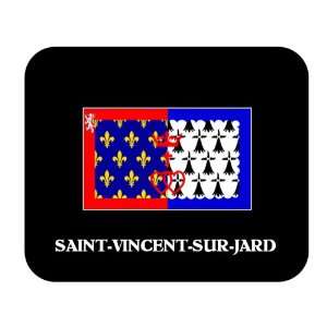   Pays de la Loire   SAINT VINCENT SUR JARD Mouse Pad 