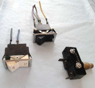   OVEN SWITCHES, BLOWER SWITCH, LIGHT SWITCH, DOOR SAFETY SWITCH  