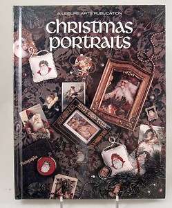 Leisure Arts Christmas Portraits Crafts 22 Counted Cross Stitch 