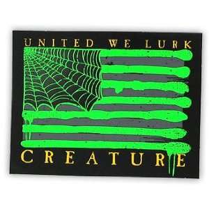  Creature Lurk Nation Sticker