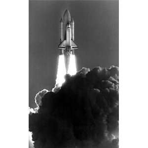  First Space Shuttle Launched