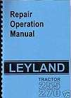 Leyland 255/270 Tractor Workshop Manual