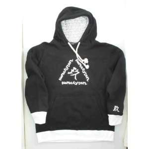 New 9010 Triangle Black Hoody Sweatshirt Mens Size  