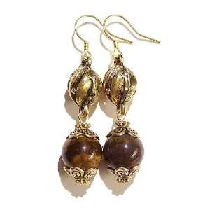  The Black Cat Jewellery Store Tigers Eye & Antique Gold 