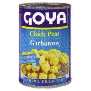 Goya Chick Peas   Low Sodium 15.5 oz  Grocery & Gourmet 