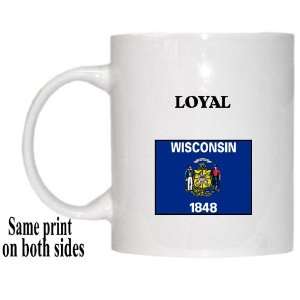  US State Flag   LOYAL, Wisconsin (WI) Mug 