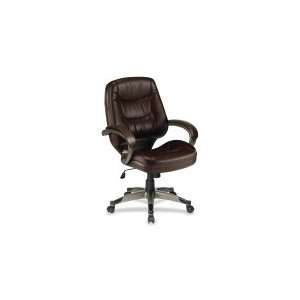  Lorell Westlake Series Mid Back Management Chair Office 