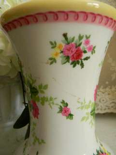 Fabulous Laura Ashley Chintz Flower Vase~Great French Decor  