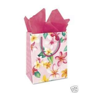  Hawaiian Gift Bag Plumeria Pink Medium