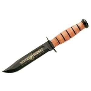  Ka bar Knives 9147 US Army POW MIA Commemorative Fixed Blade Knife 