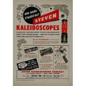  1950 Ad Kaleidoscope Toy Steven Manufacturing St. Louis 