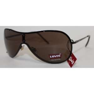  Levi Sunglasses 153 01 2 Brown Metal Shield Sports 