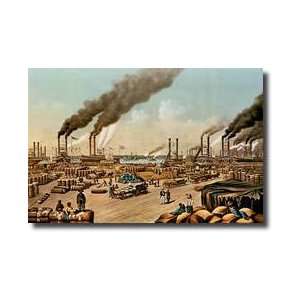  The Levee New Orleans 1884 Giclee Print