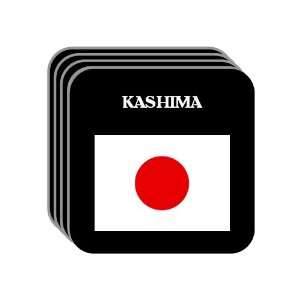  Japan   KASHIMA Set of 4 Mini Mousepad Coasters 