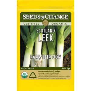  Seeds of Change S11091 Certified Organic Scotland Leek 