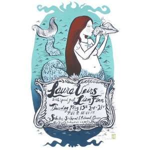 Laura Veirs 2008 Chicago Concert Poster