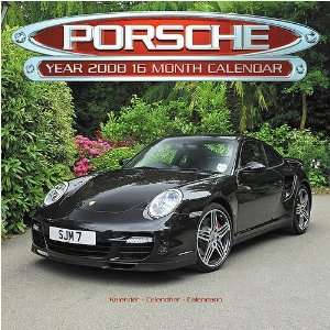  Porsche 2008 Wall Calendar