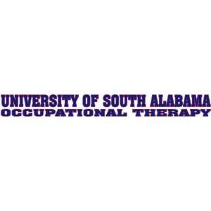   OF SOUTH ALABAMA OCCUPATIONAL THERAPY   18 X 2