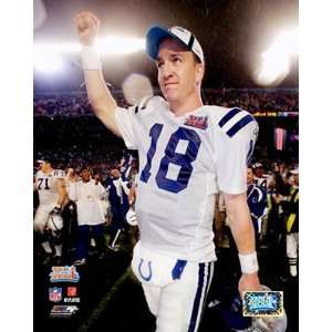  Peyton Manning SuperBowl XLI Celebration (#25) Finest 