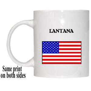  US Flag   Lantana, Florida (FL) Mug 